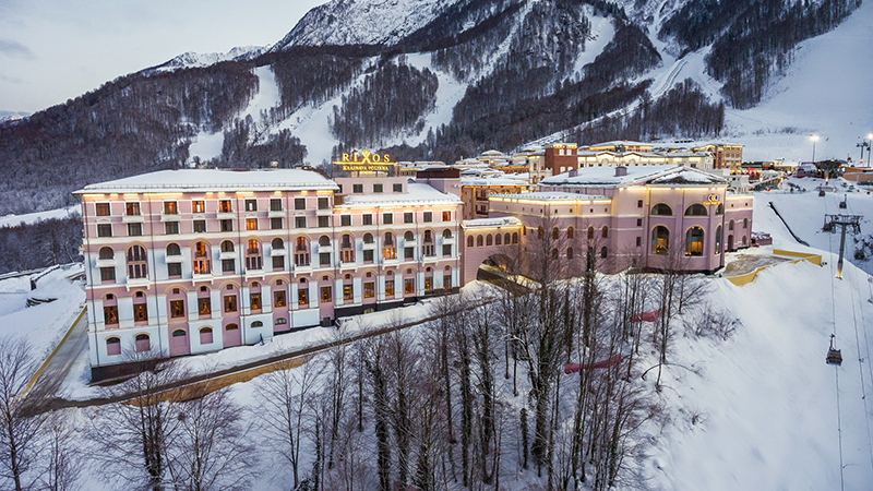 Отель «Rixos Красная Поляна Сочи» 5* - лучший горнолыжный отель России