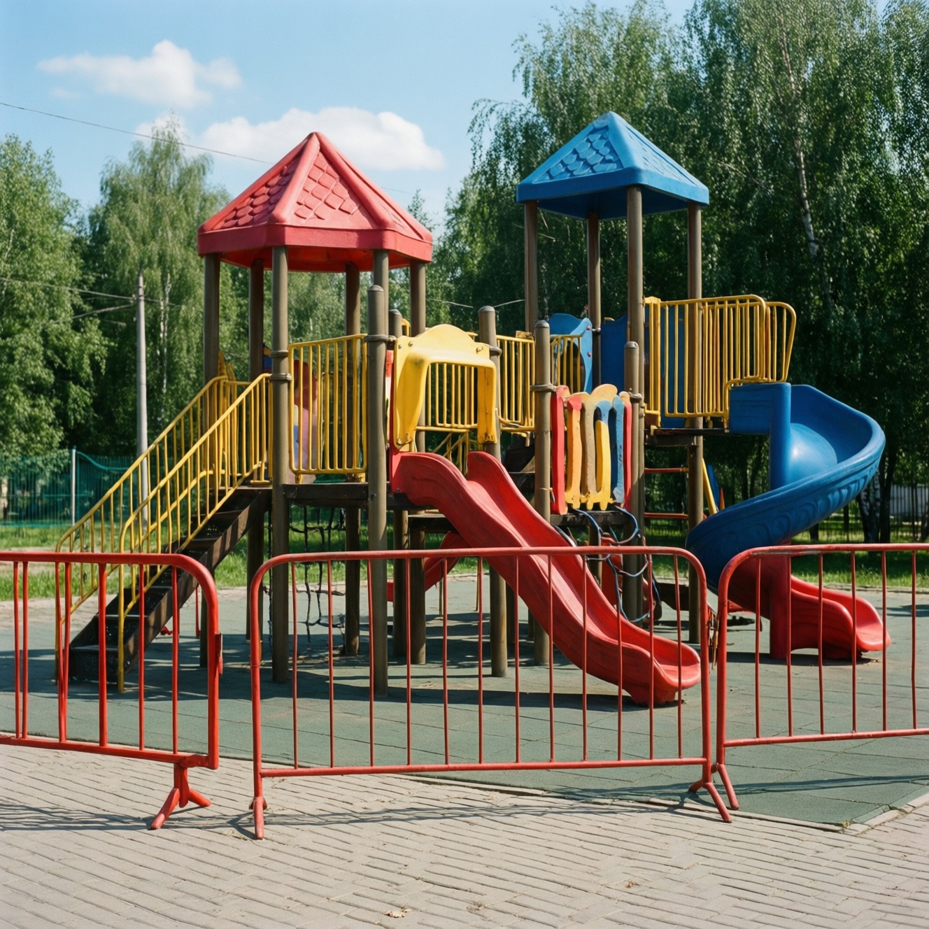В Волгограде закрыли для детей площадку, созданную при участии миллиардера